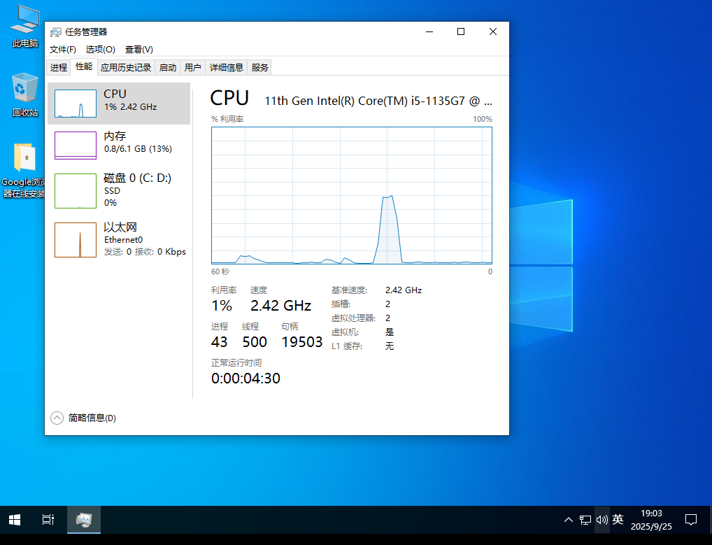 (0927)Windows10_LTSC2021_19044.6332_X64_无更新精简版[1.02G]-玉桂狗