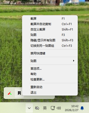 Snipaste 2.11.3_x86_x64 单文件绿色版 PC端截图+贴图工具-玉桂狗